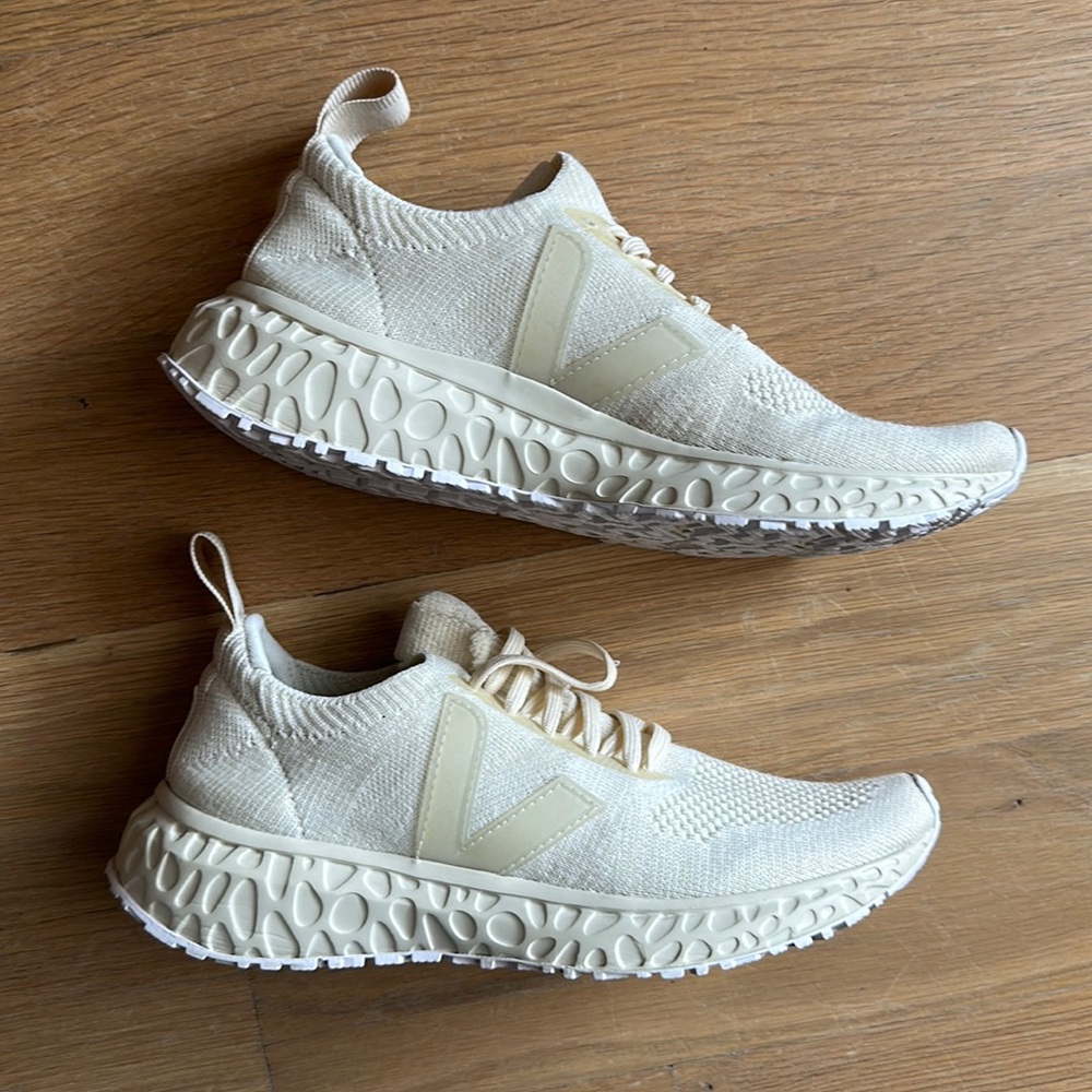 Veja x Rick Owens V-Knit Women’s Butter Sneakers